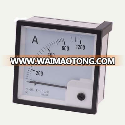 Panel ammeter 96x96 Moving Iron AC Current Meter