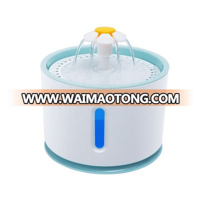 USB LED  Automatic Electric 2.4L 80 oz Pet Water Fountain