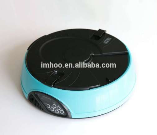 Special 6 Meal LCD Automatic Pet dog Feeder auto pond fish feeder